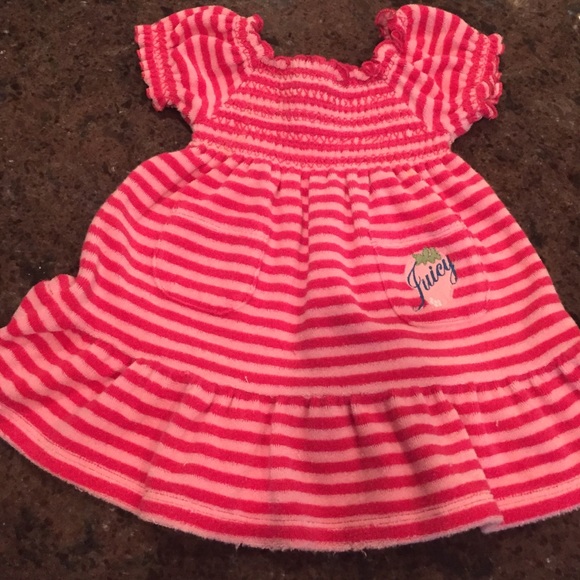 Juicy Couture 6-12 month terry cloth dress
