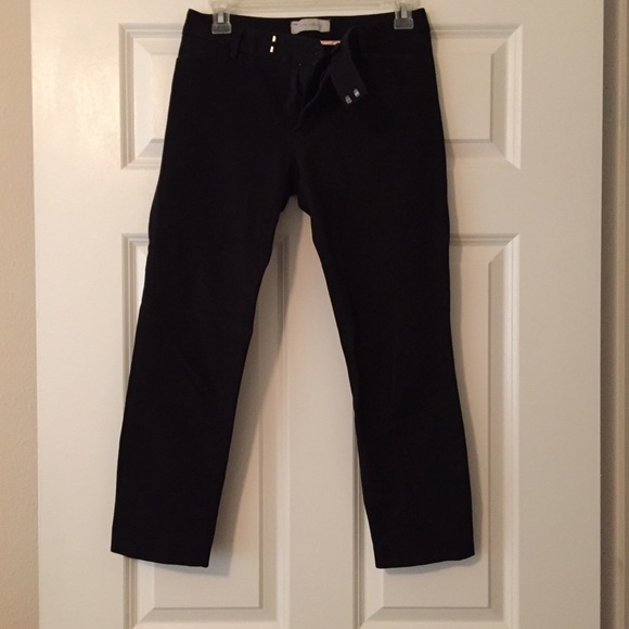 Black Stretchy Old Navy Crops