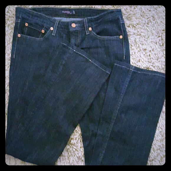 Levis Super low Dark Denim Stretch Jeans