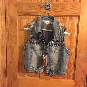 NWT - Vintage Havana Denim Vest