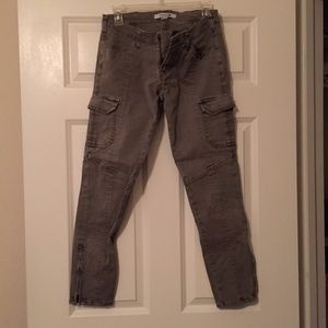 Army Green Forever 21 Cargo Pants