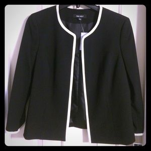 Nine West, black, blazer