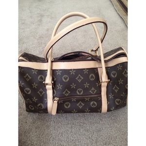 Faux Leather Hand Bag