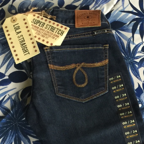 Lola straight cut Lucky Brand Jeans - Picture 2 of 2