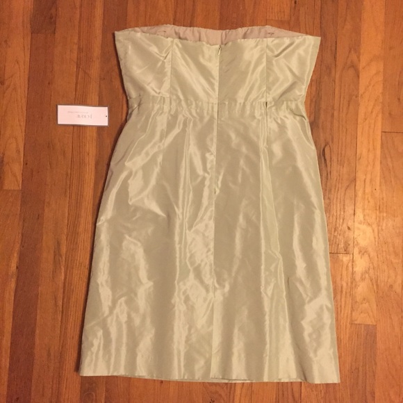 NWT J.Crew Silk Taffeta Dress - Picture 3 of 4
