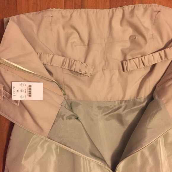 NWT J.Crew Silk Taffeta Dress - Picture 4 of 4