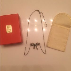 James Avery bow necklace!