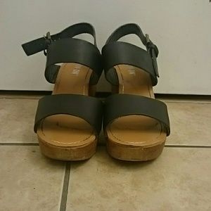 Wooden heels ON HOLD for @henslee NOT FOR SALE