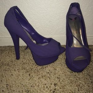 Purple heels