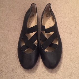 Black flats size 7
