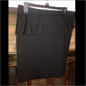 Cynthia Rowley black skirt