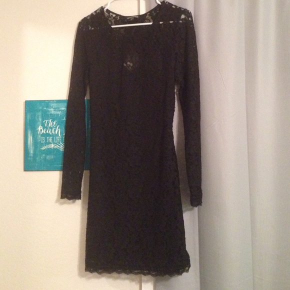 Backless dress from Express