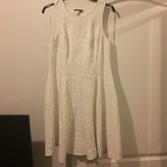 Beautiful white flare dress