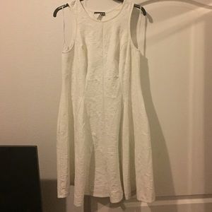 Beautiful white flare dress