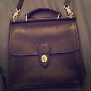 *HOST PICK!* 🎉 Coach Willis Bag in Black Leather