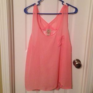 chiffon tank