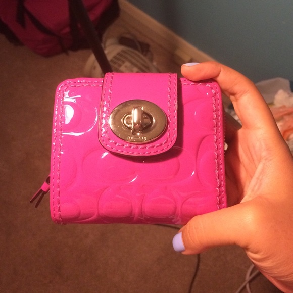 Coach Patent Leather Wallet!