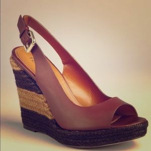 Fendi wedges **PRICE REDUCED**