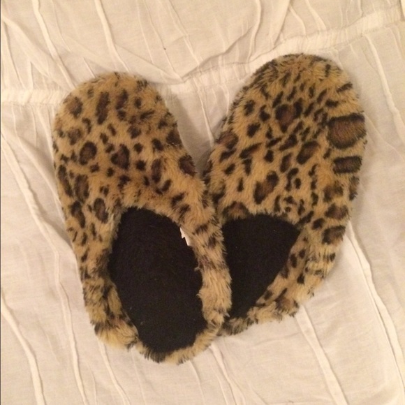 Cheetah slipper !