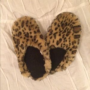 Cheetah slipper !