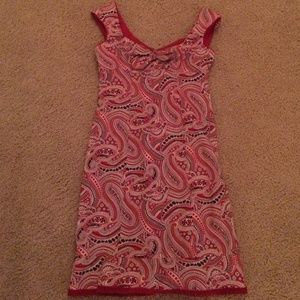 Nanette Lepore brand womans paisley dress. Size 2