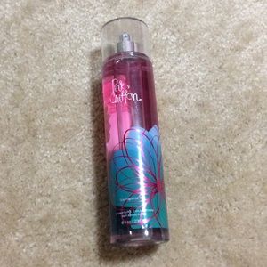 Pink chiffon body spray