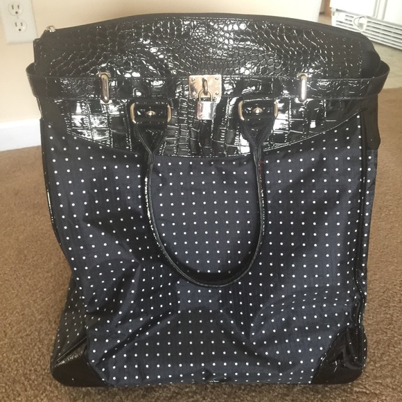 Wheeled backpack laptop case