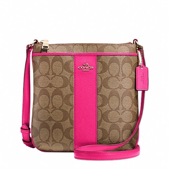 Coach Handbags - North/South Crossbody in Signature