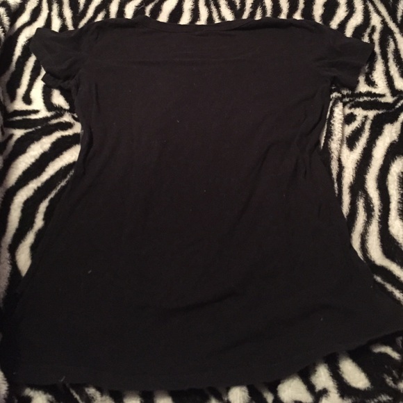 Grey rose tee shirt - Picture 2 of 4