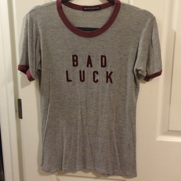 Brandy Melville Bad Luck shirt