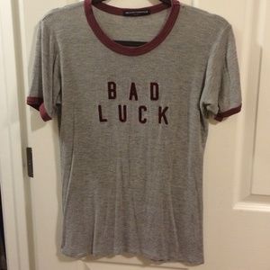 Brandy Melville Bad Luck shirt