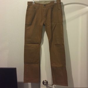 Tanish/brown men's slim pants