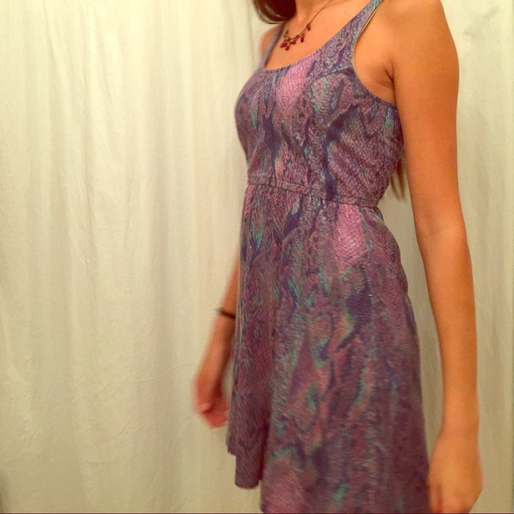 Colorful Hurley summer dress