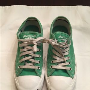 Green Jack Purcell shoes. Size 6.5 Women's