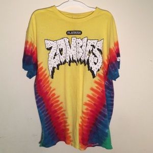 Flatbush Zombies tie dye t-shirt