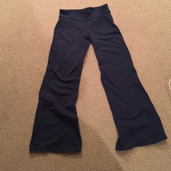 Athletes long bell yoga pants small petite