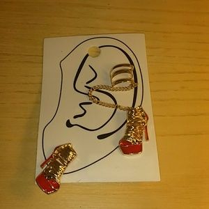 High Heel Shoe Earrings