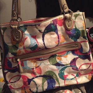 Coach Poppy collection purse