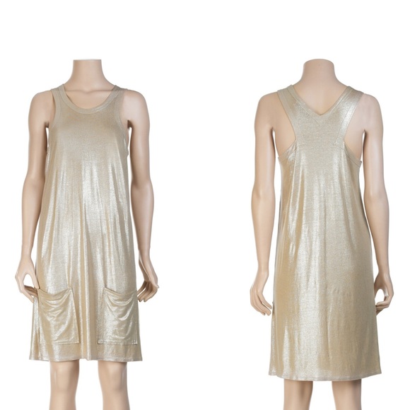 Stella McCartney Metallic Tank Dress