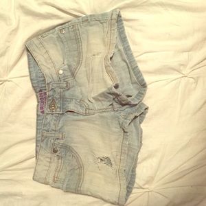 Jean shorts