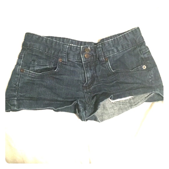 High Jean shorts