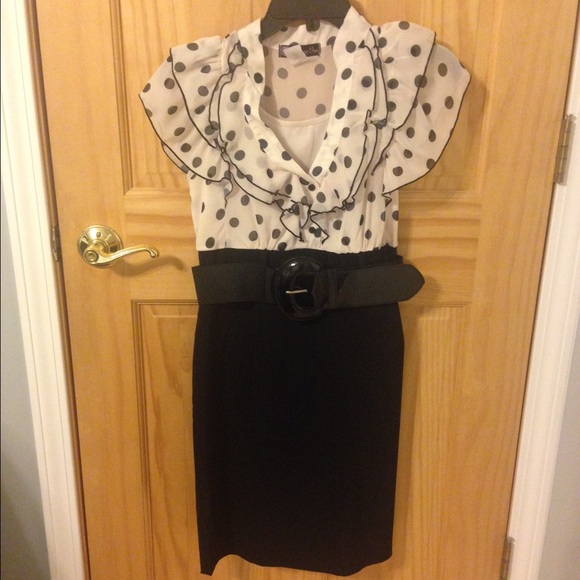 Polka dot business dress🎀 - Picture 1 of 2