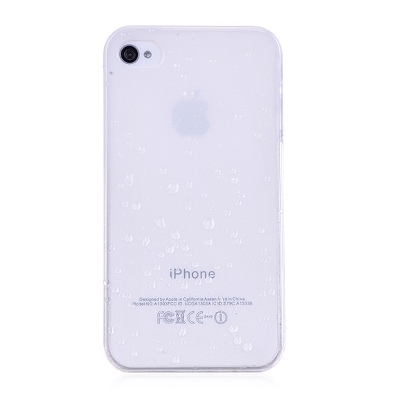 White water drop iPhone 4 case - Picture 3 of 4