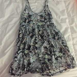 Floral design romper