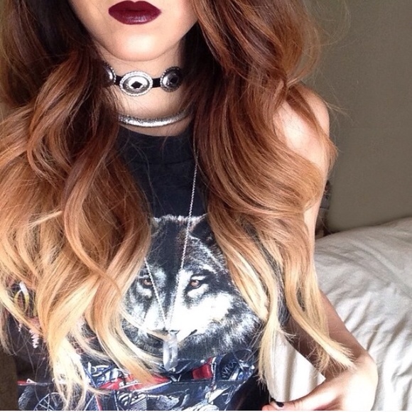Vintage open back tee