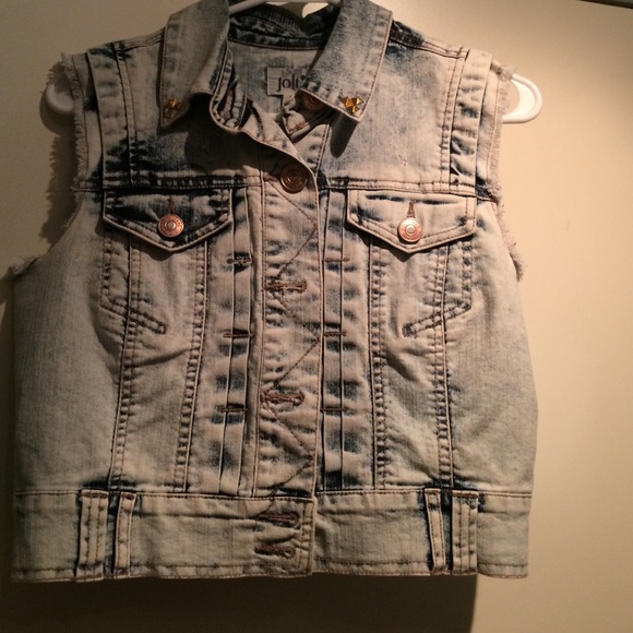 Jean jacket vest