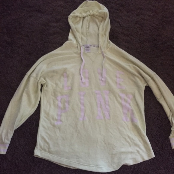 Victoria's Secret Pink Yellow Tunic Sweater