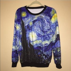 Van Gogh Starry Night Sweater