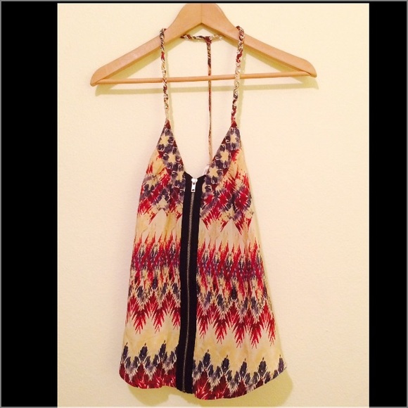 💟Petticoat Alley Racerback Print Tank💟