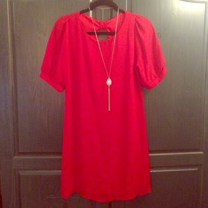 Francesca's Cutout Shift Dress